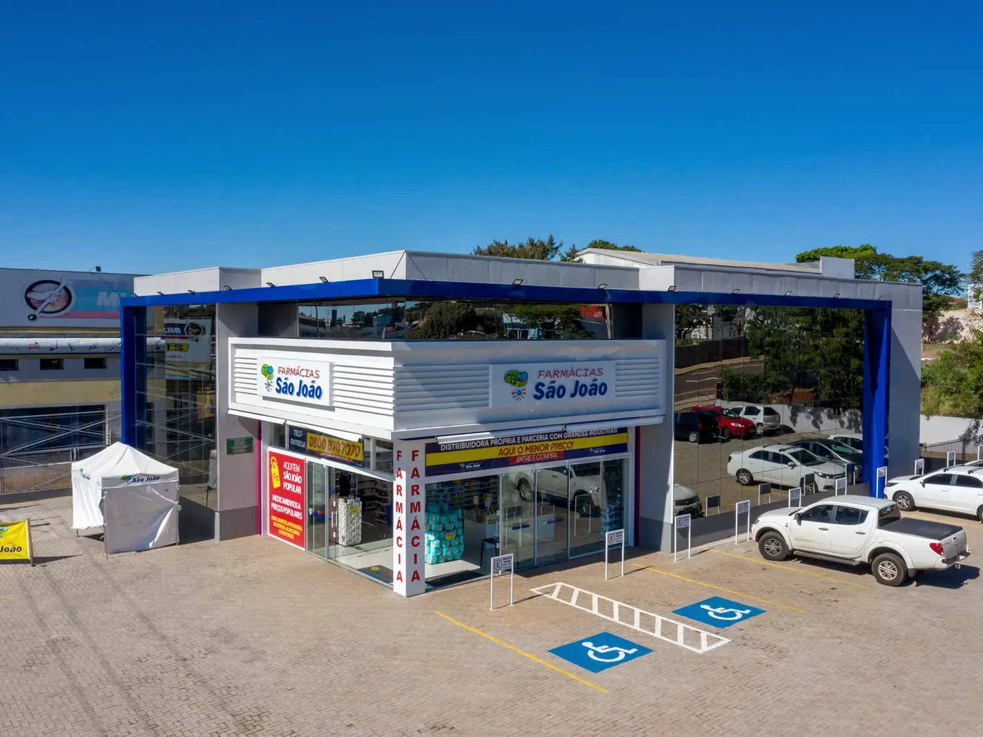 Obra comercial entregue em Cascavel/PR